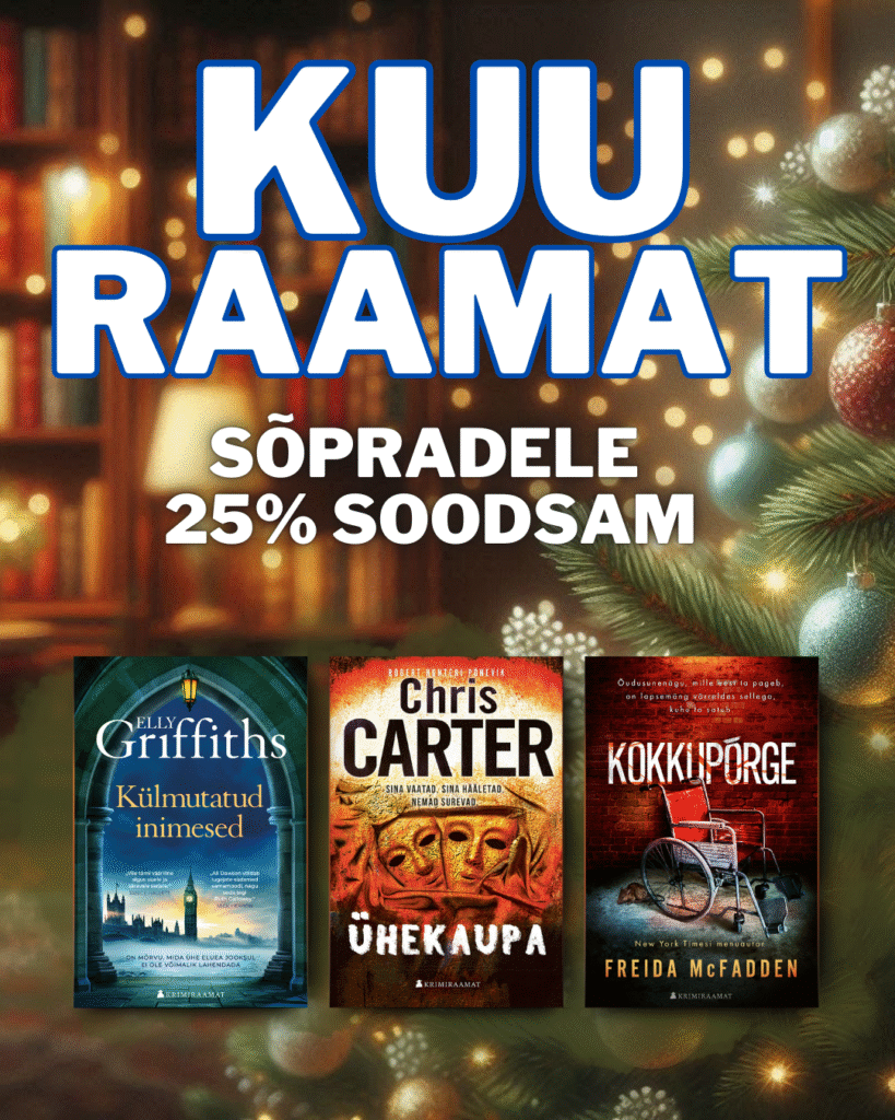 On lugusid, mis ei paku ainult põnevust, vaid tekitavad tunde, et astud sammu tundmatusse. Seekordne valik koosneb kolmest raamatust, mis tõmbavad lugeja kaasa 