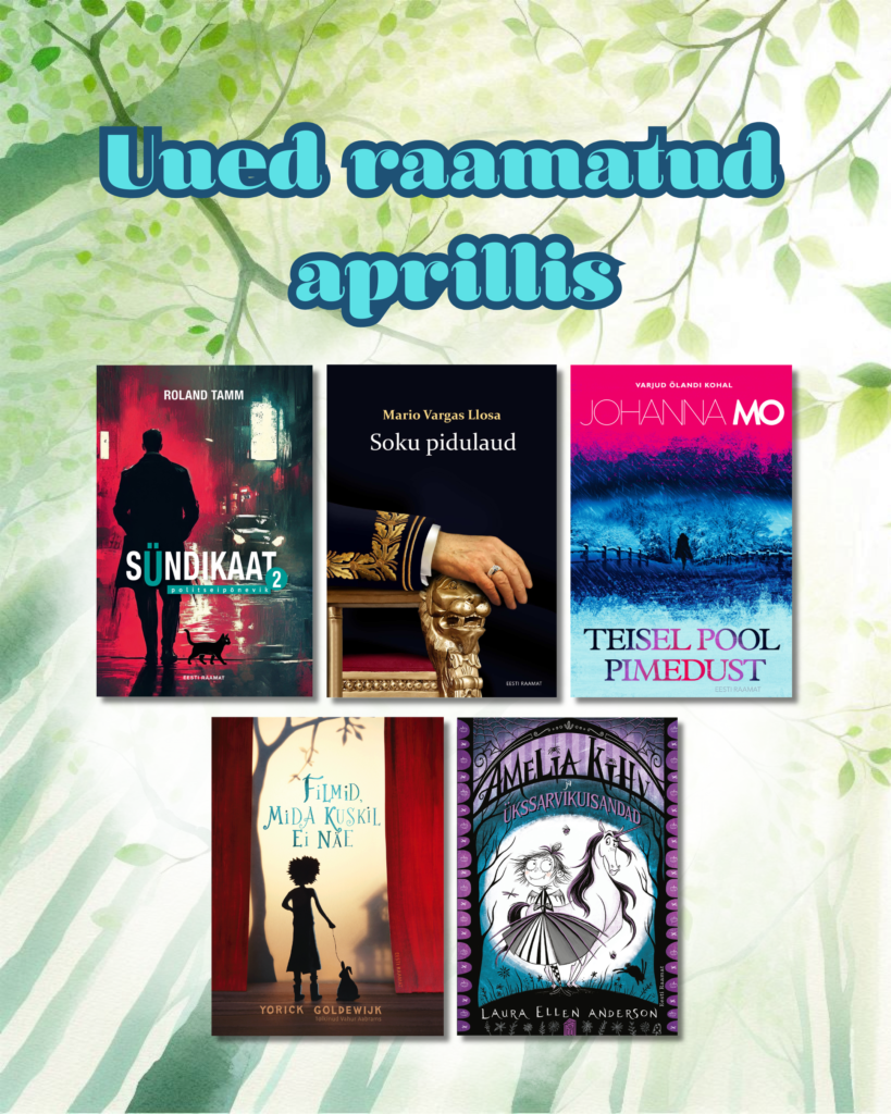 Aprill toob lugemislauale mitmekesise valiku lugusid, mis liiguvad eri radadel ja kõnetavad igaüks omal viisil. Fookuses on viis raamatut, mille seas on nii tem