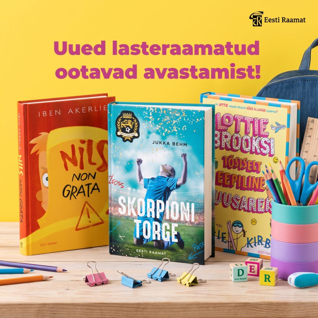 Eesti Raamatu valikusse on jõudnud kolm eriilmelist lasteraamatut, millest leiavad sobiva lugemiselamuse nii humoorikate koolilugude, Lottie Brooksi pööraste se